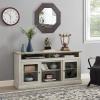 60'' TV Stand with Open and Closed Storage Space,Television Stands Modern Entertainment Center for TVs up to 65 Inch Media Storage Console Table TV Cabinet for Living Room,Bedroom (Stone Gra) view 4