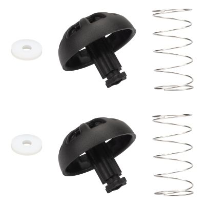 2-Pack Coffee Machine Brew Basket Bottom Spring Loaded Stopper Kits Fits for Mr Coffee Black and Decker Hamilton Coffee Maker Parts, Replace 990117900 990237500 185774-000-000 112435-000-000