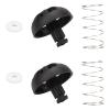2-Pack Coffee Machine Brew Basket Bottom Spring Loaded Stopper Kits Fits for Mr Coffee Black and Decker Hamilton Coffee Maker Parts, Replace 990117900 990237500 185774-000-000 112435-000-000 view 1