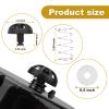 2-Pack Coffee Machine Brew Basket Bottom Spring Loaded Stopper Kits Fits for Mr Coffee Black and Decker Hamilton Coffee Maker Parts, Replace 990117900 990237500 185774-000-000 112435-000-000 view 2