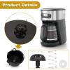 2-Pack Coffee Machine Brew Basket Bottom Spring Loaded Stopper Kits Fits for Mr Coffee Black and Decker Hamilton Coffee Maker Parts, Replace 990117900 990237500 185774-000-000 112435-000-000 view 3