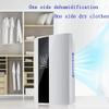 CARUTU Dehumidifier,Powerful Mid-Size Thermo-Electric Intelligent Dehumidifier - for Small Spaces of Up to 100 Square Feet,Humidity Setting,Sleep Mode Double,Refrigeration Device view 4