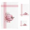 Blush Pink Pumpkin Bathroom Towel Set,Microfiber Bath Kitchen Beach Hand Dish Towels Set,Quick Dry Luxury Soft Decorative Towels+Set Clearance Bulk Decor(3-PC) Thanksgiving Eucalyptus Leaves view 1