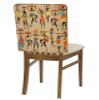 6 Packs African Women Dining Chair Back Cover, Decorative Kitchen Dinner Chair Seat Covers Washable Chair Slip Covers,Removable Slipcovers Protect Retro Native American Indian Ethnic Bohemian view 2
