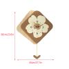 AOKLEY Wall Clock Large, Modern Decorative Wall Clock with Pendulum, Silent Non Ticking Decor Wall Clock, for Living Room, Bedroom, Kitchen, Classroom Wall Decor Clock,45 * 60cm/ 17.7 * 23.6in view 3