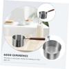 BESTonZON Cooking Saucepan with Wood Handle Small Pot for Heating Smooth Bottom Easy to Use Gas Induction view 3