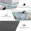 PRINT PICTURE ARTHOME Bathroom Rugs Non-Slip Runner Mats for Home Decor, Absorbent Rug Quick Dry Bath Shower Mat for Floor - Fall Thanksgiving Blue Pumpkins Kitchen Floor Mat 20"x63" view 4