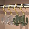 360-Degree Rotating Hook, No Punching, Suitable for Ties, Belts, Scarves, Bags, Etc. view 2