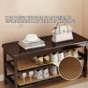 CINVSERW Shoe-Changing Stool 331324inch, Shoe Cabinet at The Entrance of The Home, One-Piece Seated Stool for Wearing Shoes, Shoe Rack for Entering The Door view 2