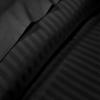 600 Thread Count 4 Piece Sheets Set for College Dorm Bed - Full XXL Size Sheets for College Dorm Room Bedding with 8" Deep Pocket Elastic Fitted Sheet - 100% Egyptian Cotton - Dark Grey Stripe. view 1