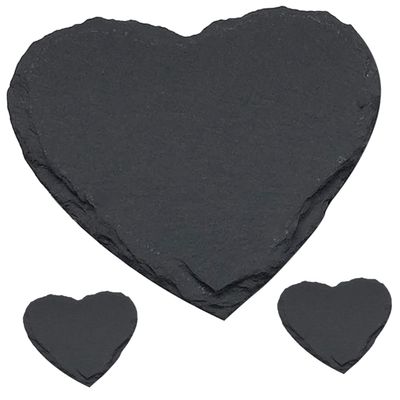 RORPOIR Heart Shaped Plate Set Charcuterie Serving Platter Dinner Sushi Plate Breakfast Dessert Dish Steak Tray