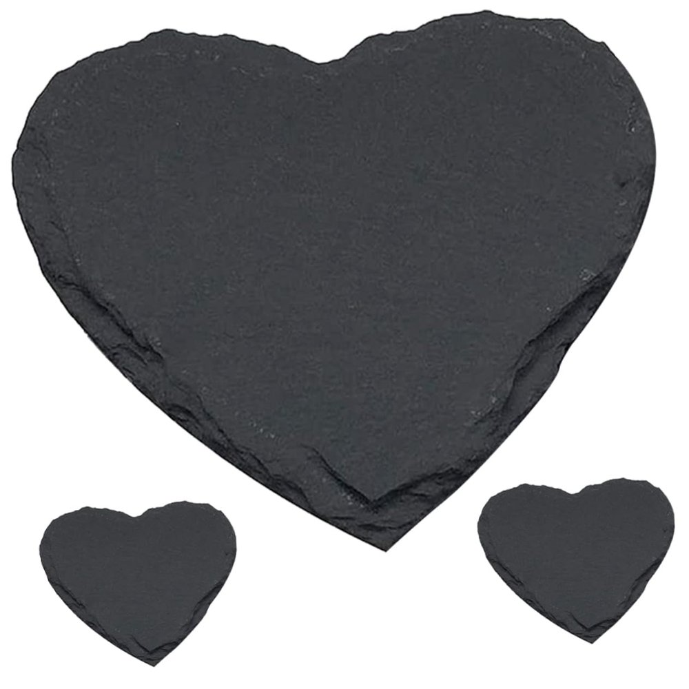 RORPOIR Heart Shaped Plate Set Charcuterie Serving Platter Dinner Sushi Plate Breakfast Dessert Dish Steak Tray