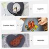 RORPOIR Heart Shaped Plate Set Charcuterie Serving Platter Dinner Sushi Plate Breakfast Dessert Dish Steak Tray view 3