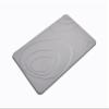 Magic Stone Dove Gray Circles Pattern Bath Mat - Durable & Quick Dry Natural Pattern - Anti-Slip Bathroom Accessory - Includes Anti-Slip and Sanding Pad view 3