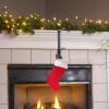 Esquirla Christmas Stocking Holder for Mantle Christmas Stocking Hangers for Fireplace Mantle, Multi Uses Adjustable Mantle Holder Hanger view 3