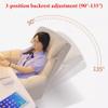 Computer Chair Ergonomic Office Chair, Desk Chair With Lumbar Support, High Back Adjustable Executive Office Chair With Swivel Rolling, Task Chairs With Arms ( Color : /Beige , Size : With foot rest ) view 4