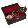 DZDZDZ Mini Musical Instrument Model Mini Sousaphone Musical Instrument Model Handmade Copper Gold-Plated Music Decoration Ornaments view 1