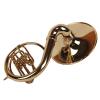 DZDZDZ Mini Musical Instrument Model Mini Sousaphone Musical Instrument Model Handmade Copper Gold-Plated Music Decoration Ornaments view 3