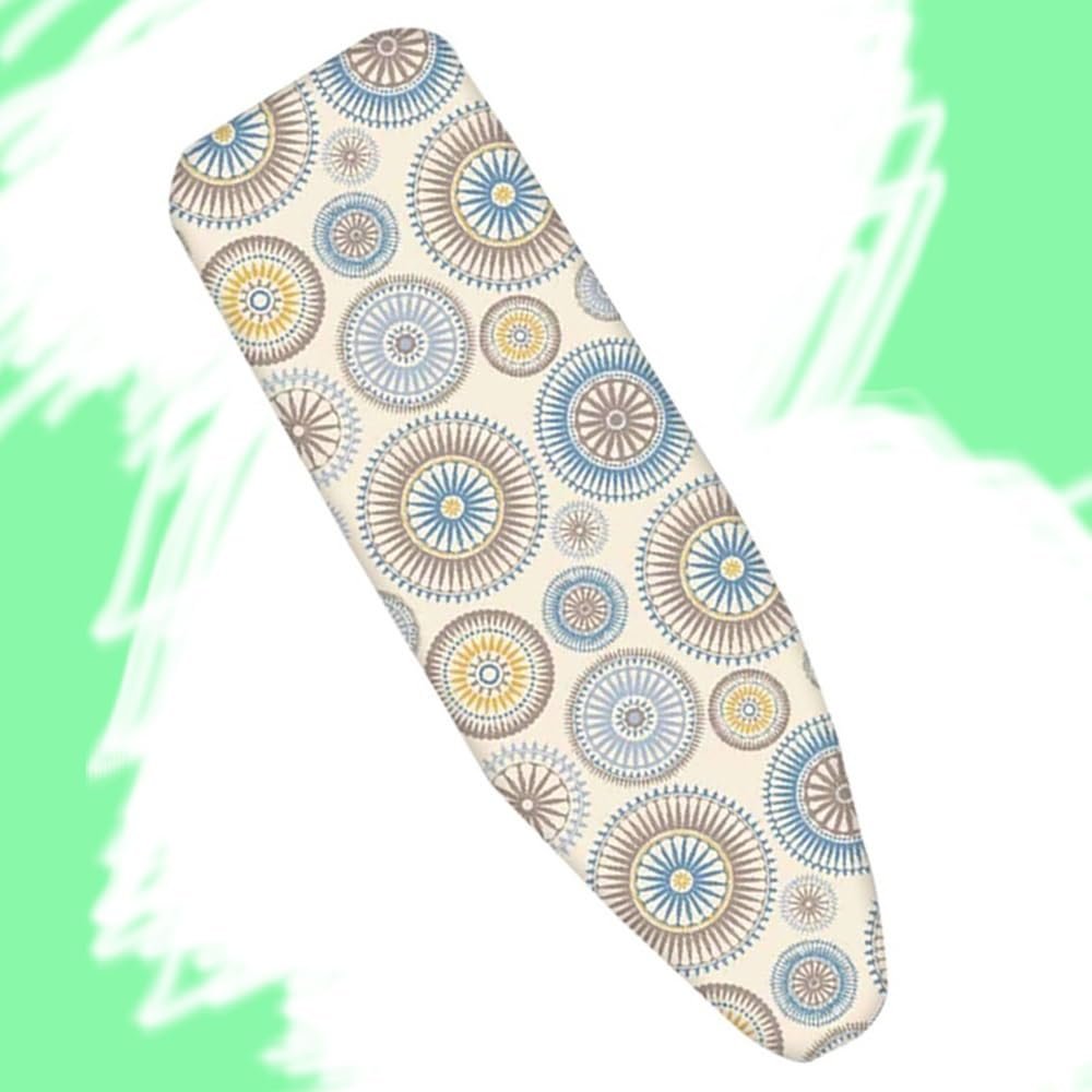 KADEUX Iron Board Replacement Cover Thicked Iron Board Cover Heat Reflective Ironing Board Cover Scorch Resistant, Easy to Install (Size : 122x38cm/48x15in)