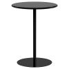 DMCHENGMA Round Cocktail Bar Table with Metal Base, Tall Pub Table, Counter Bar Height Table for Kitchen, Dining Room, Living Room, Easy Assembly Bistro Table (Size : 70x104cm) view 1