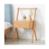 ATMRC Bedside Tabl Nightstand Solid Wood Children's Bedside Table Nordic Bedside Storage Side Table Bedroom Storage Locker Living Room view 1