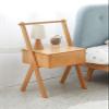 ATMRC Bedside Tabl Nightstand Solid Wood Children's Bedside Table Nordic Bedside Storage Side Table Bedroom Storage Locker Living Room view 3