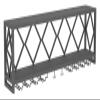 PHLEPS Bar Unit Floating Shelves, Wall-Mounted Wine Racks Inverted Wine Glass Rack Multifunctional Iron Bottle Holder Simple Hanging Goblet Rack for Home, Bar, Cafe, Kitchen, Wine Cellar Etc. (Color view 3