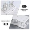 Alipis 4pcs Automatic Lifting Spring Tissue Box Bracket - Durable Support for Standard Tissue Boxes, Ideal for Home and Office Use view 2