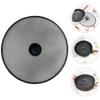 BESTonZON 11.4 Inch Stainless Steel Oil Splatter Screen for Frying Pans and Skillets Grease Splash Guard Mesh Lid for Kitchen Cooking Protection and Burn Safety view 4