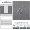 HomeHacks 3-Pack Large Laundry Basket, Waterproof, Freestanding Laundry Hamper, Collapsible Tall Clothes Hamper with Extended Handles for Clothes in The Dorm and Family-(Gradient Grey, 125L) view 3