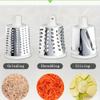 Bartans 1 Set, Multifunctional Fruit Slicer, Cheese Shredder, Manual Food Grater, Vegetable Grater, Cutter With Handle Rocker, Potato Grater, Household Potato Chopper, Kitchen Stuff (Red) view 4