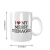 Abipuir Mugs With Sayings I Love My Messy Teenager Mug Cute Things For Teen Girls Mugs Coffee Mugs view 2