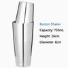 Bartender Kit Cocktail Shaker Set 13 Piece Cocktail Shaker Set Bartending Kit for Drink Mixing Stainless Steel Bar Tools with Stand Cocktail Shaker Kit Cocktail Making Set (Color : White, Size : 13p view 3
