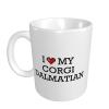 Abipuir Funny Work Mugs I Love My Corgi Dalmatian Mug Gifts For Dad Who Wants Nothing Gifts For Grandpa view 1