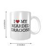 Abipuir Funny Coffee Mug For Men I Love My Bearded Dragons Mug Gift For Mom Gag Gifts For Men view 2