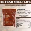 Emergency Food Ration Bars -12 Count Coffee Flavor Compressed Biscuit Survival Tabs, Food Rations Supply for Outdoor Camping Hiking Snowstorm Earthquake Disaster, 20 years Shelf Life view 3