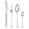 16 Piece Silverware Set Food-Grade Stainless Steel Cutlery Set Flatware Set for 6 Kitchen Utensils Set for Home Kitchen Restaurant Hotel Mirror Effect Durable Dishwasher Safe Silver view 1