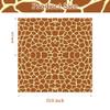 40Pcs Giraffe Print Party Napkins - Jungle Animals Themed Disposable Paper Napkins Giraffe Print Birthday Parties, Safari Animal Celebrations, Jungle Animal Theme Baby Baptisms Party Supplies view 2