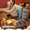 Chair Cushion for Office Chair, Desk Chair Cushion for Long Sitting, Conjoined Extra Large Seat Cushion for Office Chair for Butt and Back Support, Soft Crystal Velvet Chair Pads view 4