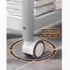 GRRICEPL Rolling Utility Cart, 3-Tier Esthetician Cart, Medical Cart Shelf, Optional with Basin Or Small Trash Can (Color : White-A, Size : 52x37x90cm) view 2