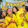 27 Pcs Mehandi Props for Photoshoot & 1 Pcs Mehndi Ceremony Banner Mehndi Props for Bride and Family Mehndi for Mehndi Ceremony Mehendi Backdrop Decoration Items view 3