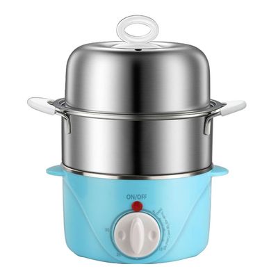 KALWEL,Double Layer Egg Cooker Stainless Steel,Egg Cooker,Microwave Egg Cooker,Hard Boiled Egg Cooker,Electric Steamer,Electric Egg Cooker,(110V) 14 Eggs Capacity - Suitable for Eggs,Pumpkin,Tortillas