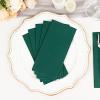 20 Hunter green Rectangular 17x12 in Disposable Airlaid Paper Dinner Table Napkins Party Events Reception Tableware Home Decorations view 2