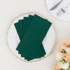 20 Hunter green Rectangular 17x12 in Disposable Airlaid Paper Dinner Table Napkins Party Events Reception Tableware Home Decorations view 4