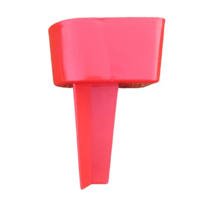 Altsuceser 2 PCS Beach Cup Holder with Pocket, Multifunctional Sand Cup Holder for Beverage Phone Sunglass Key, Sand Cup Holder Beach Camping Picnics Accessory Red