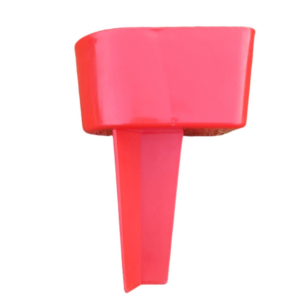 Altsuceser 2 PCS Beach Cup Holder with Pocket, Multifunctional Sand Cup Holder for Beverage Phone Sunglass Key, Sand Cup Holder Beach Camping Picnics Accessory Red