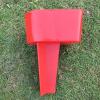 Altsuceser 2 PCS Beach Cup Holder with Pocket, Multifunctional Sand Cup Holder for Beverage Phone Sunglass Key, Sand Cup Holder Beach Camping Picnics Accessory Red view 4