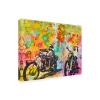 Wrapped Canvas Wall Art - Dean Russo 'Easy Rider' Wall Art for Living Room, Bedroom, or Office Dcor - 24x32 view 1
