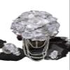 A&C Quinceaeras and More Artificial Wedding Bouquet Ramo de boda Artificial Elegant wedding Bouquet White Wedding bouquet Long wedding Bouquet 3595 (White) view 2