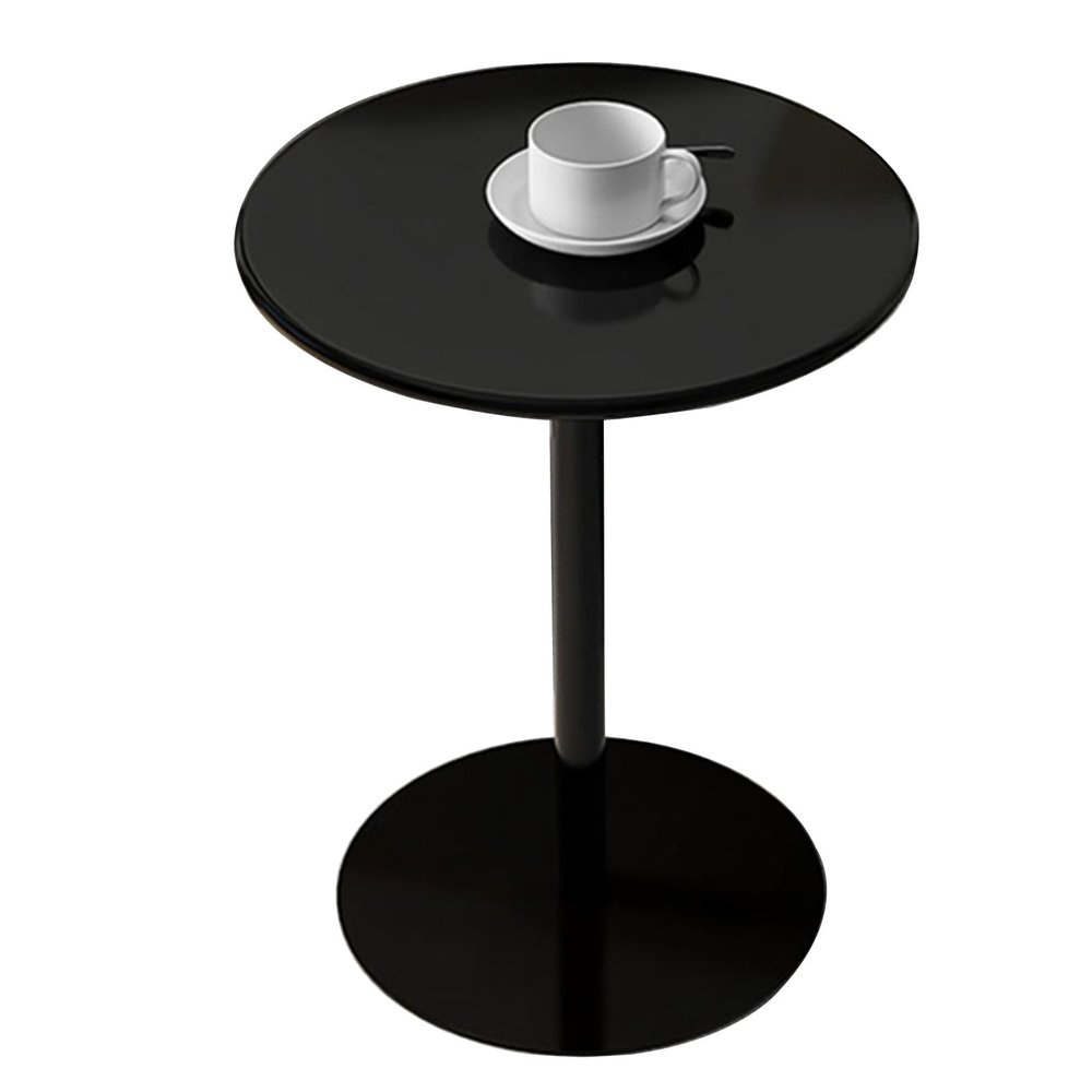 DMCHENGMA Round Cocktail Bar Table with Metal Base, Tall Pub Bistro Table, Counter Bar Height Table for Kitchen, Dining Room, Living Room (Size : 60x104cm)